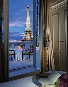 Vue Tour Eiffel Shangri-La Paris