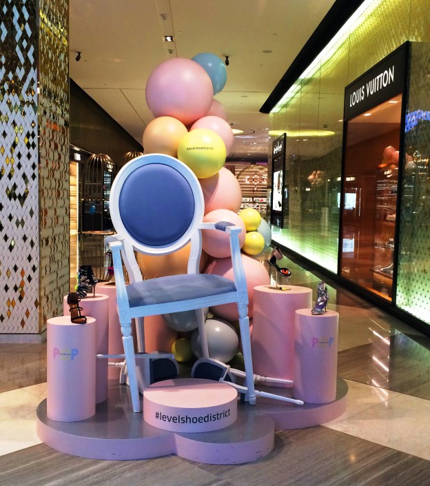 Level Shoe Store entrance